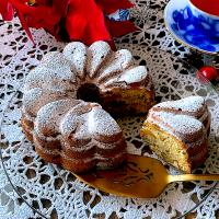 とんちんの料理 紅茶とりんごのケーキ